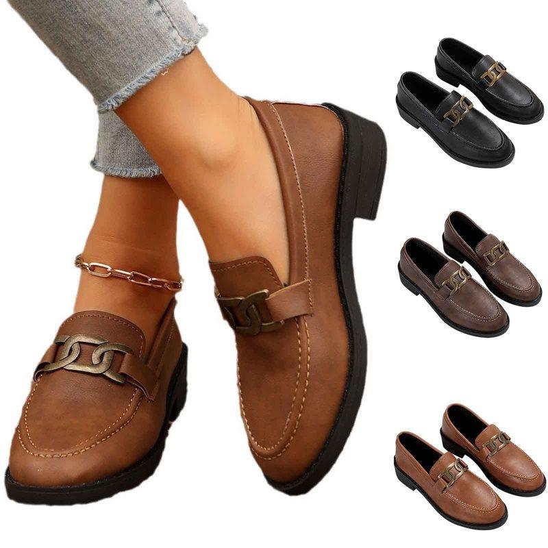 Hinvhai Womens Fashion Classic Flat Heeled Loafers Casual Comfort Non Slip Bussiness Dress Shoes for Women Coffee 9.5(43) Hinvhai Womens Fashion Classic Flat Heeled Loafers Casual Comfort Non Slip Bussiness Dress Shoes for Women Coffee 9.5(43)