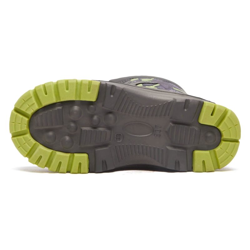 HOBIBEAR Boys' Waterproof Winter Snow Boots With Insulation For Cold Weather