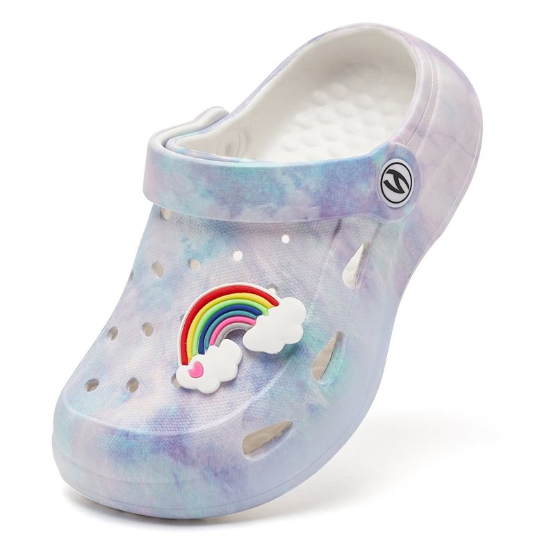 HOBIBEAR Toddler Garden Shoes Boys Girls Cartoon Slides Sandals Kids Clogs(Toddler/Little Kids/Big Kids)