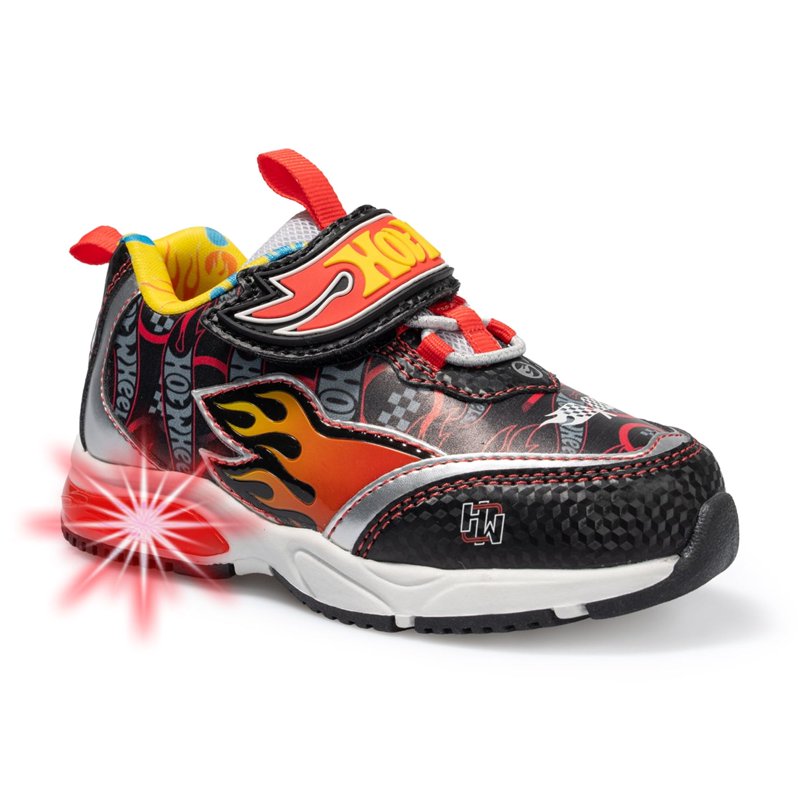 Hot Wheels Toddler Lighted Athletic Sneaker