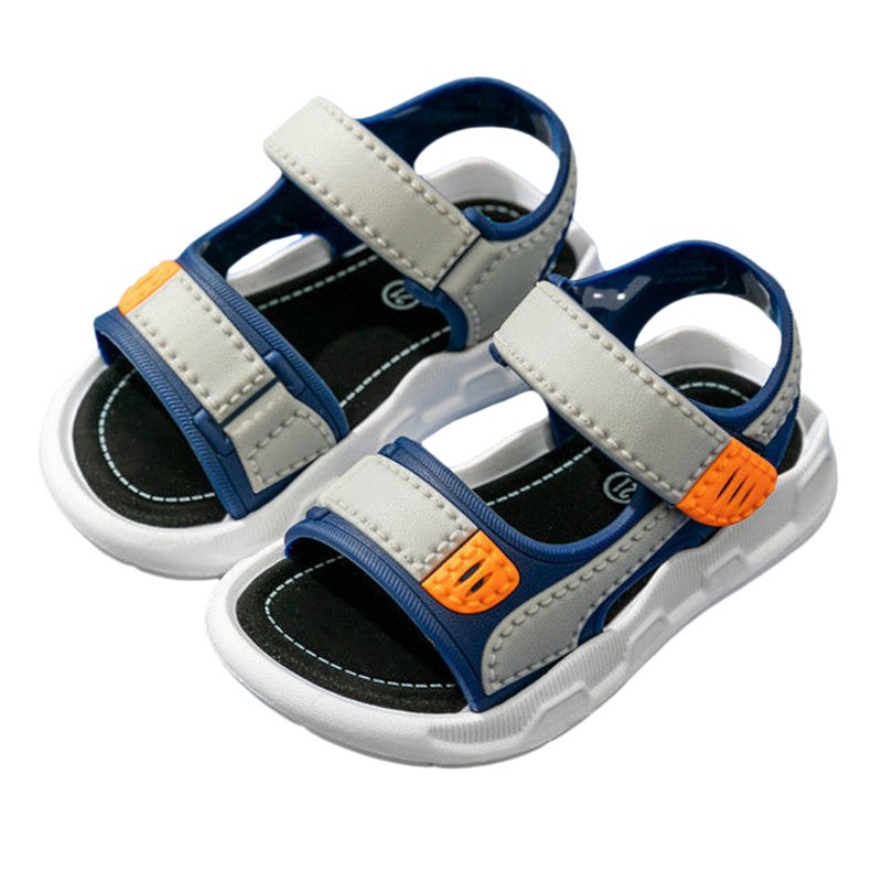 Icvfdpl Toddler Sandals For Boys Fashion With Soles In Summer Beach Breathable 3 Years-3.5 Years
