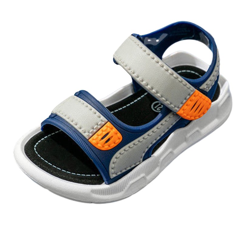 Icvfdpl Toddler Sandals For Boys Fashion With Soles In Summer Beach Breathable 3 Years-3.5 Years