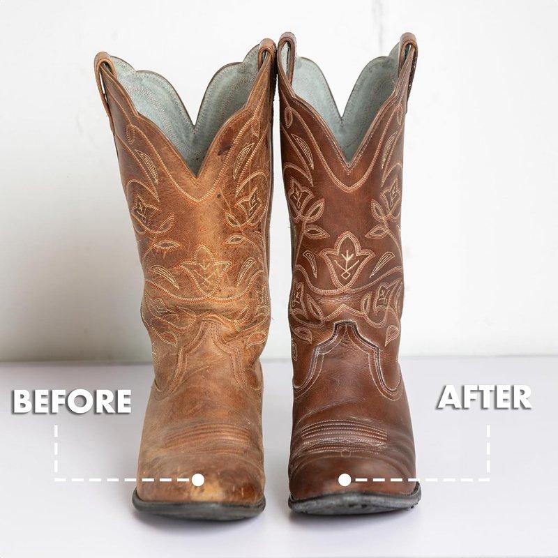 JobSite Premium Mink Oil Leather Waterproof Paste - Preserve Leather Boots & Shoes - 3 Oz