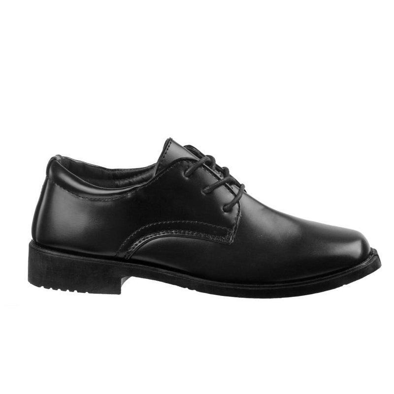 Josmo Boys Classic Oxford Casual Dress Shoe - Black 13