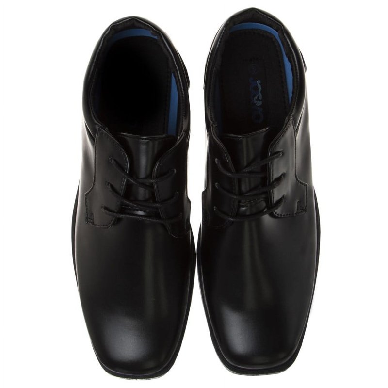 Josmo Boys Classic Oxford Casual Dress Shoe - Black 13