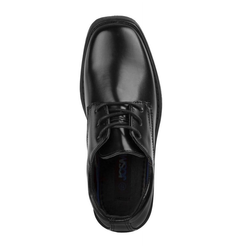 Josmo Boys Classic Oxford Casual Dress Shoe - Black 12
