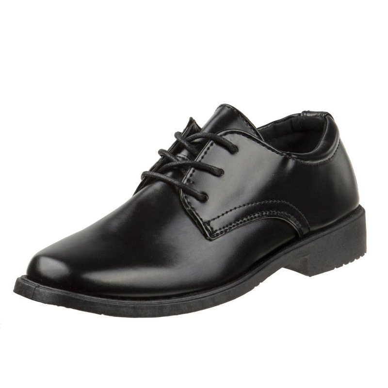 Josmo Boys Classic Oxford Casual Dress Shoe - Black 13
