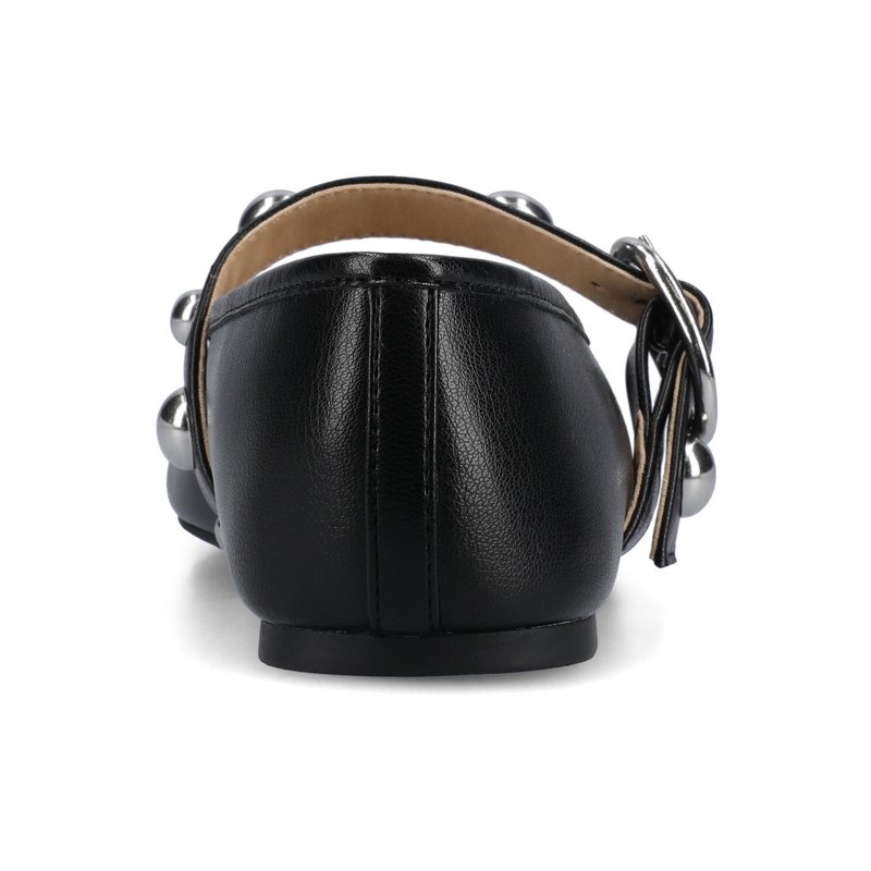 Journee Womens Naveah Studded Pointed Toe Casual Comfort Ballet Flats