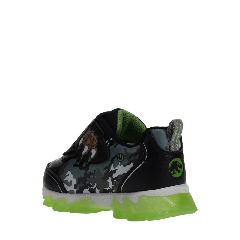 Jurassic World Baby & Toddler Kids Light-up Athletic Sneaker With On/Off Switch