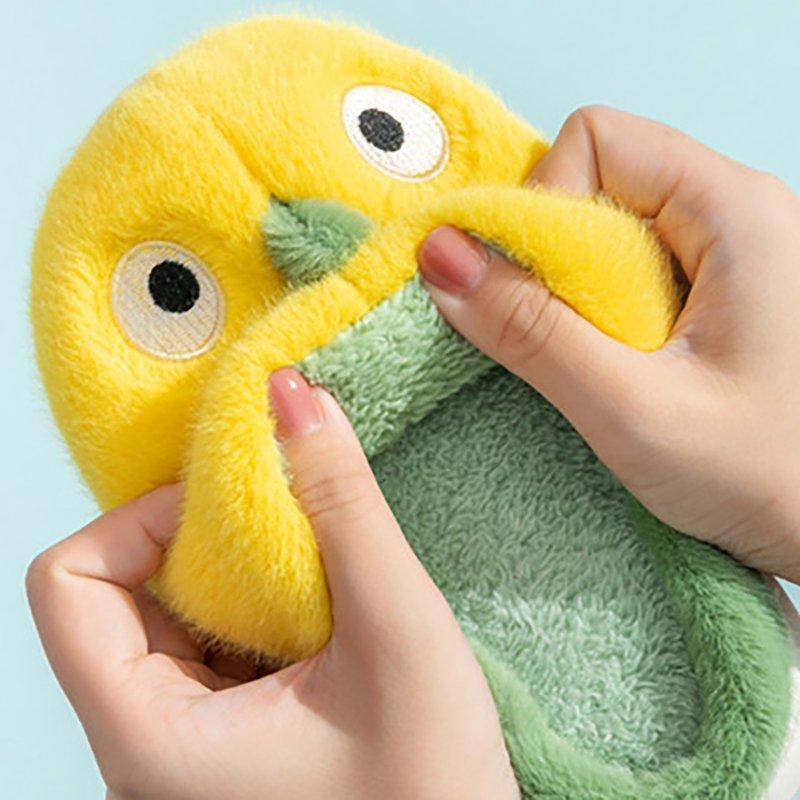 Kids Slippers Cute Animal Slippers Non- Warm Soft Cute House Slippers Custom Kids Home Slippers For Boys 2-3 Years