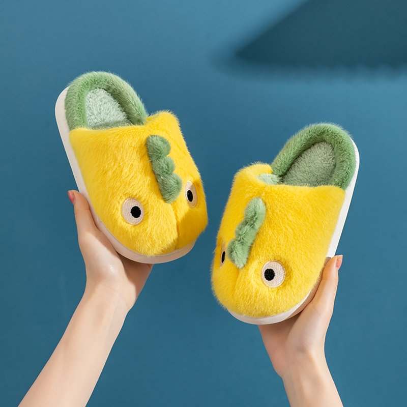 Kids Slippers Cute Animal Slippers Non- Warm Soft Cute House Slippers Custom Kids Home Slippers for Boys 2-3 Years