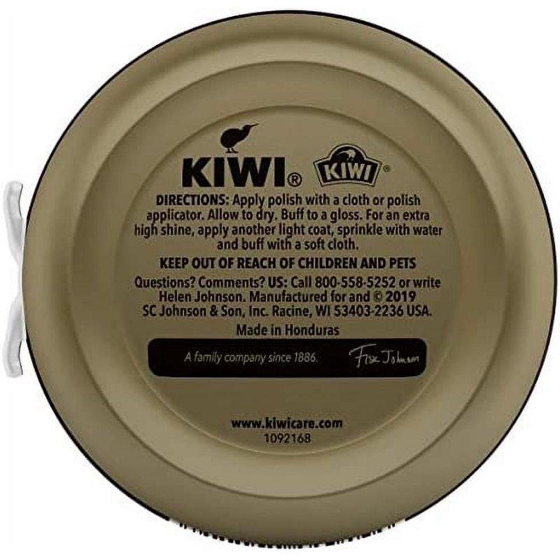 Kiwi 10111 Shoe Paste Polish 1-1/8 Ounce Black