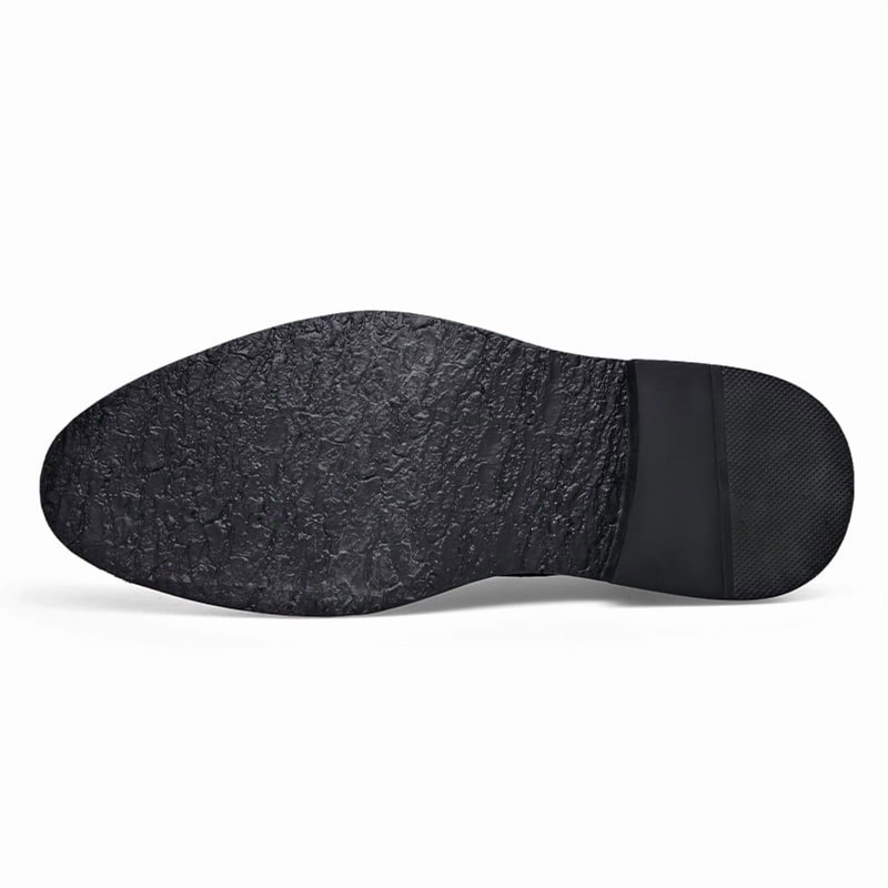 Kkdom Men Dress Shoes Oxford Shoes Classic Lace Up Formal Dress Oxfords Shoes Black Size 8