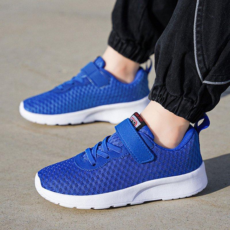 Krdevn Kids Sneakers Lightweight Breathable Mesh Running Shoes For Boys Girls - Toddler Kid Sports Walking Shoes Color:Z2 Blue Size:2.5
