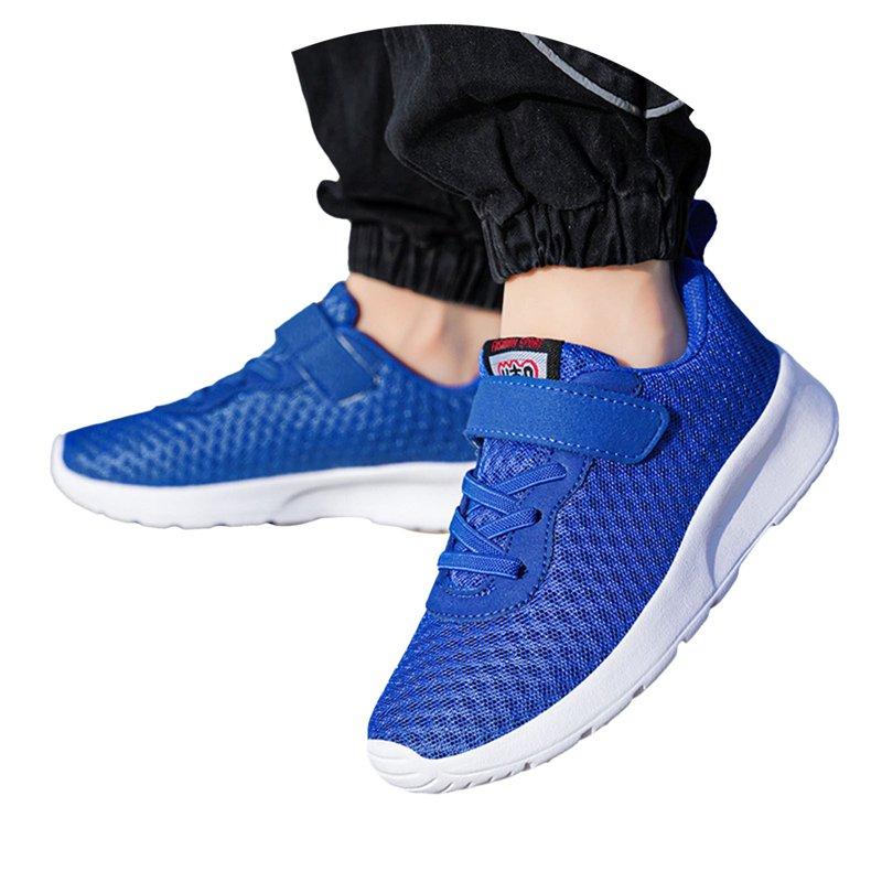 Krdevn Kids Sneakers Lightweight Breathable Mesh Running Shoes For Boys Girls - Toddler Kid Sports Walking Shoes Color:Z2 Blue Size:2.5