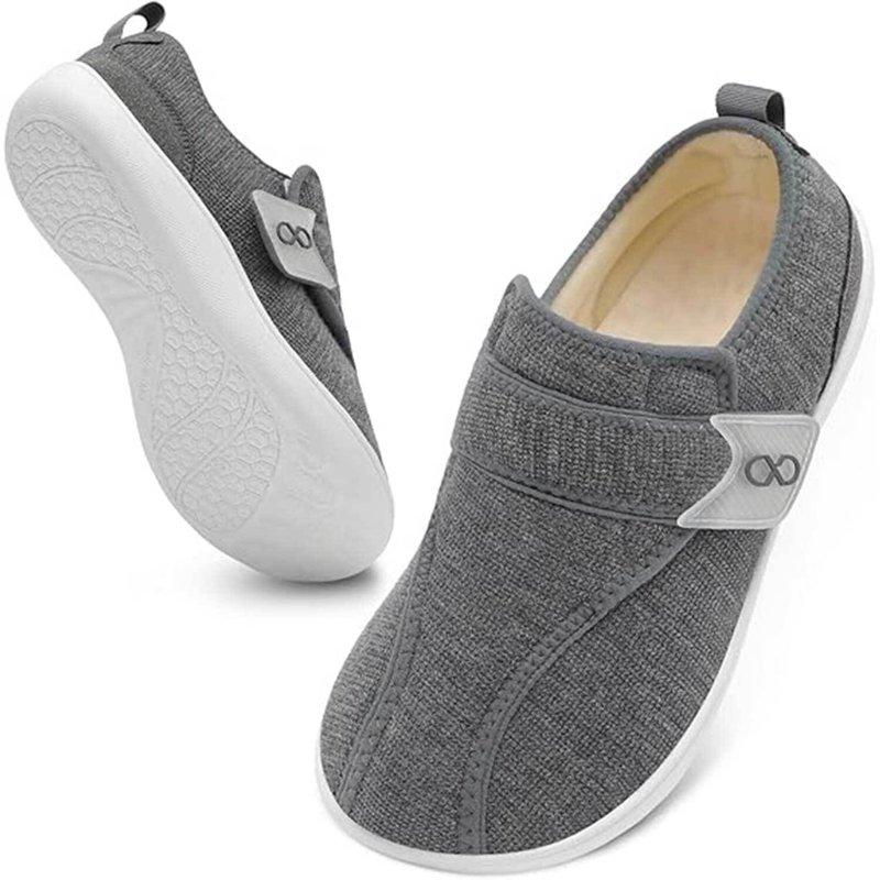 Leisfit Womens Slippers Wide Diabetic Shoes For Women Adjustable Swollen Feet Outdoor Indoor Walking Shoes