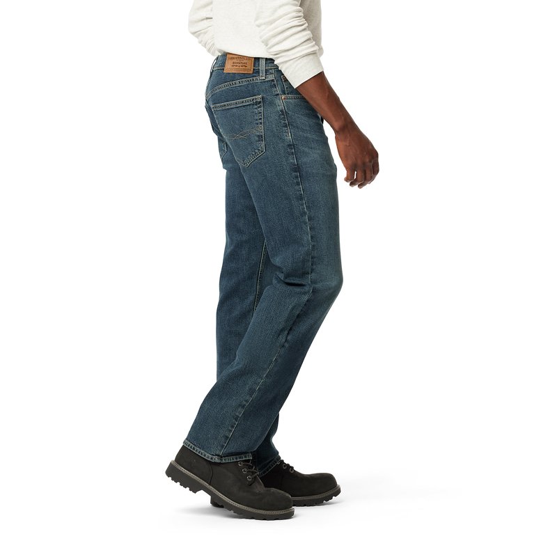 Levi Strauss Signature Men's And Big And Tall Relaxed Fit Jeans