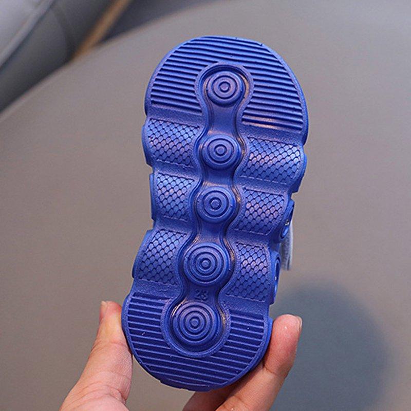 Light Up Shoes For Boys Toddler LED Flashing Sneakers Mesh Breathable Sport Walking Shoes For Kids