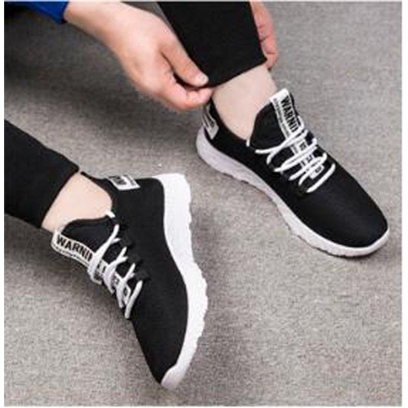 Linfrsh Kids Shoes Kids Tennis Boys Running Shoes Breathable Casual Walking Sneakers School(Black 7)