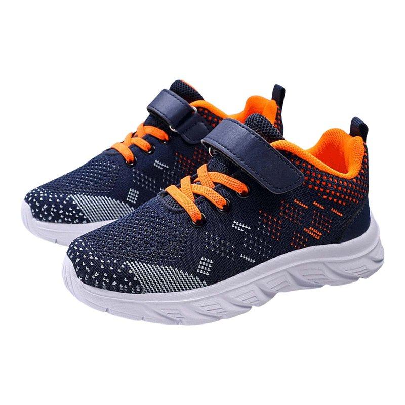 Lnmuld Kids Sneakers Kids Casual Sports Flying Woven Shoes Breathable Non Mesh Fashion Lightweight Flying Woven Sneakers Sneakers For Boys Size:6.5