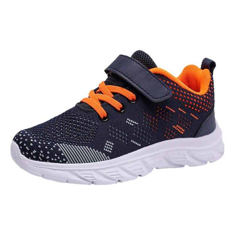 lnmuld Kids Sneakers Kids Casual Sports Flying Woven Shoes Breathable Non Mesh Fashion Lightweight Flying Woven Sneakers Sneakers for Boys Size:6.5