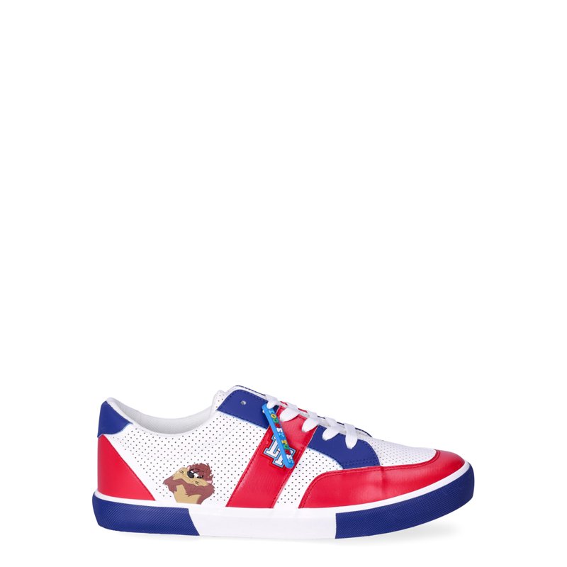 Looney Tunes Men’s Bugs Bunny And Friends Low-Top Lace-Up Sneakers Size 7-13