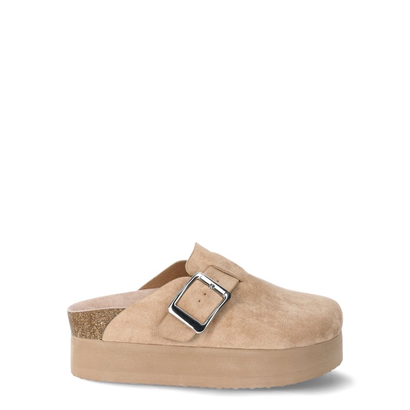 Madden NYC Women's Buckle Platform Clogs