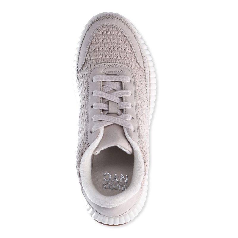 Madden NYC Women's Disco Platform Lace-Up Sneakers
