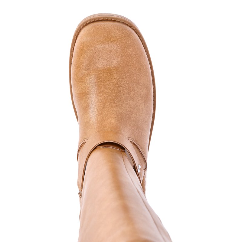 Madden NYC Women's Faux Leather Tall Moto Boots