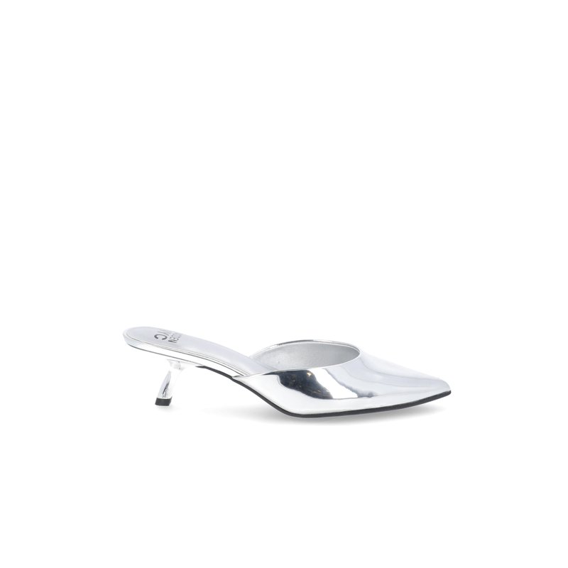 Madden NYC Women’s Kitten Heeled Slide On Mules