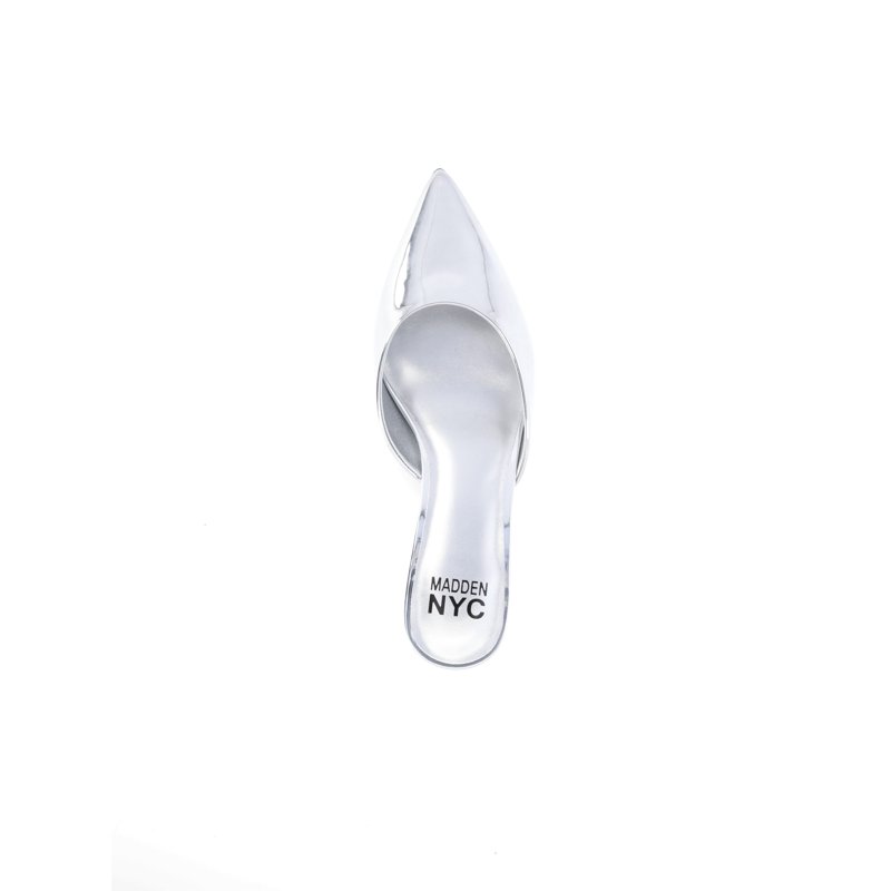 Madden NYC Women’s Kitten Heeled Slide On Mules
