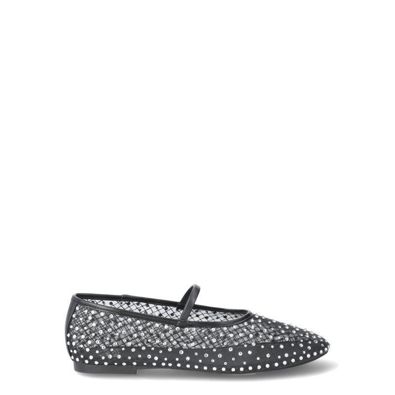 Madden NYC Women’s Mesh Ballet Flats With Rhinestones Sizes 6-11
