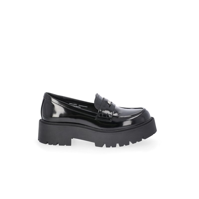 Madden NYC Women's Platform Lug Sole Coin Loafers