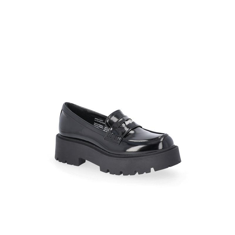Madden NYC Women's Platform Lug Sole Coin Loafers