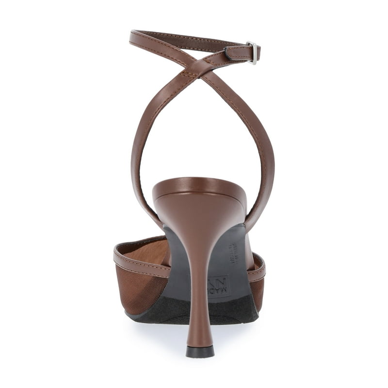 Madden NYC Women's Pointed Toe Mesh Heels