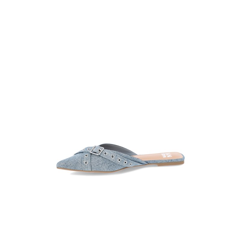 Madden NYC Women’s Slide On Buckle Mules