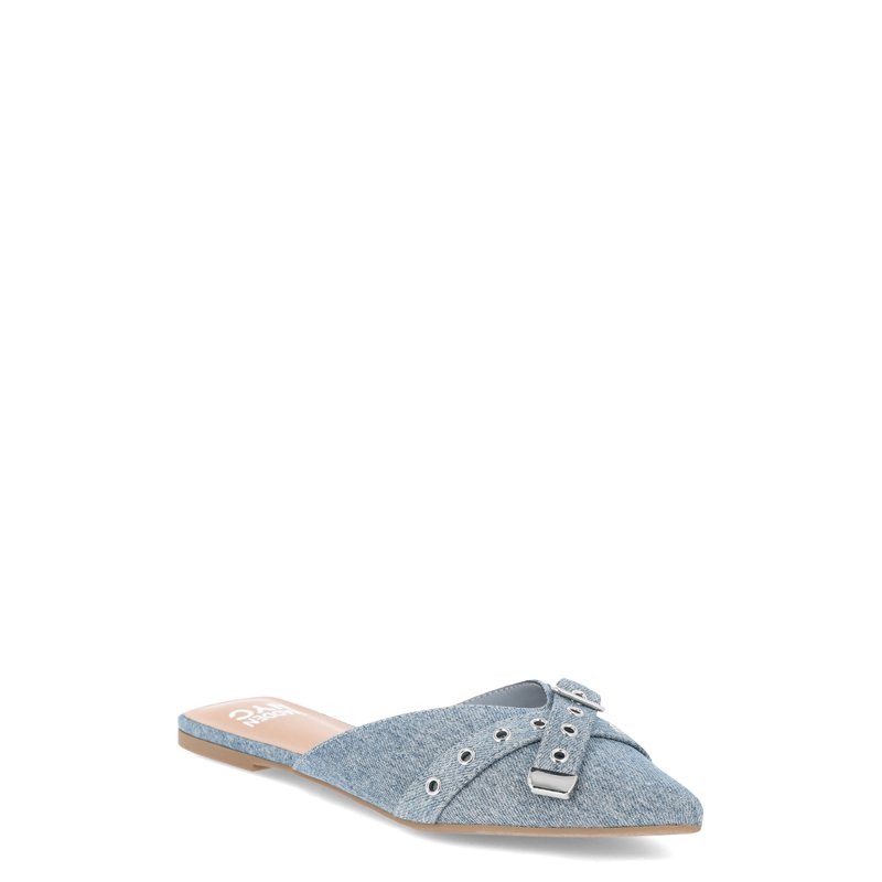 Madden NYC Women’s Slide On Buckle Mules