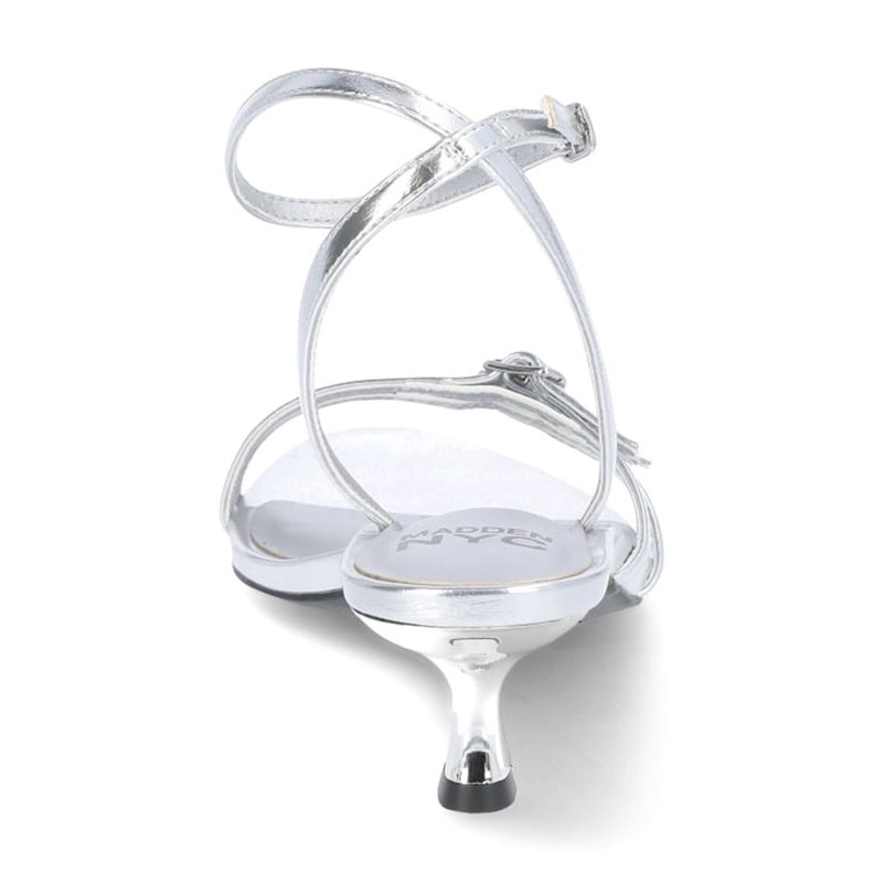 Madden NYC Women's Strappy Kitten Heels With Buckle Details Sizes 6-11