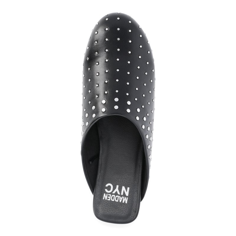 Madden NYC Women's Studded Slip On Mule Clogs