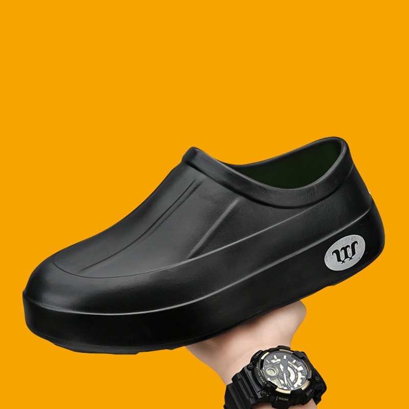 Men's Clogs Non Slip Garden Nursing Shoes For Men Food Service Restaurant Chef Nurse Slip On Gardening Shoes
