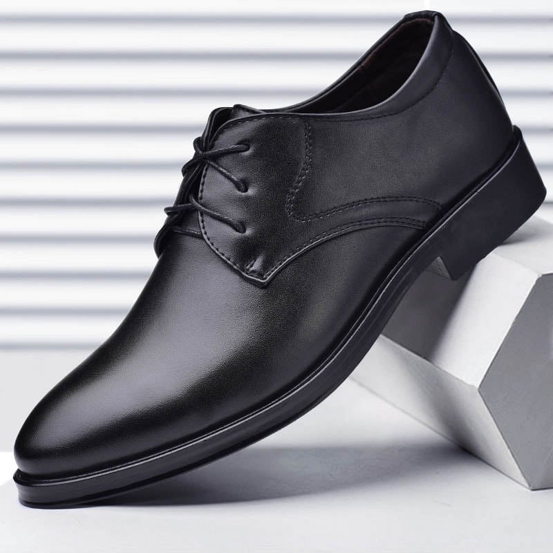 Men's Dress Shoes Classic Modern Formal Business Oxford Casual Comfortable Tuxedo Leather Lace Up Derbys Shoes Size 12