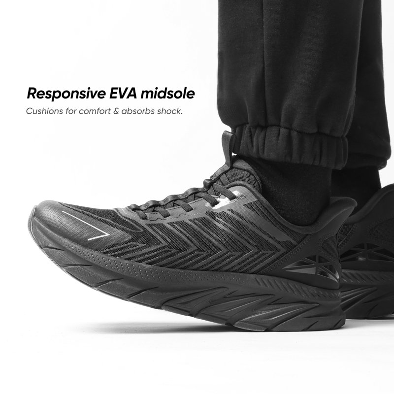 Men’s Slip-On Athletic Sneakers Comfortable Breathable Walking Running And Cross-Training Shoes