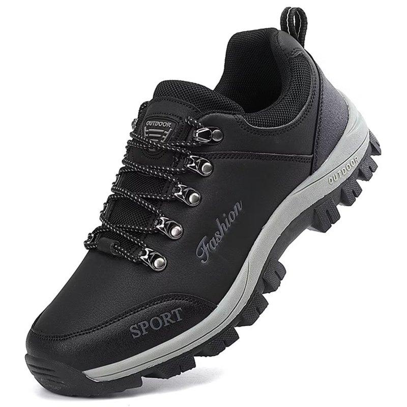 Mens Sneakers Leather Running Shoes Trainers Sneaker Casual Hiking Shoes