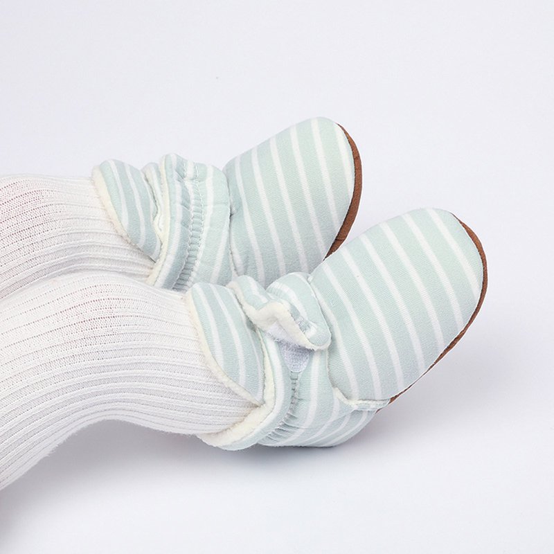 MHZLDYZ Baby Shoes 9-79 Months Boy Warm Stay Winter Infant Girl Baby Shoes Crib Fleece Boy Slipper Non-Slip On Bootie Baby Shoes Infant Shoes 6-12 Months Infant Shoes 12-18 Month (Green 9-12 Months)