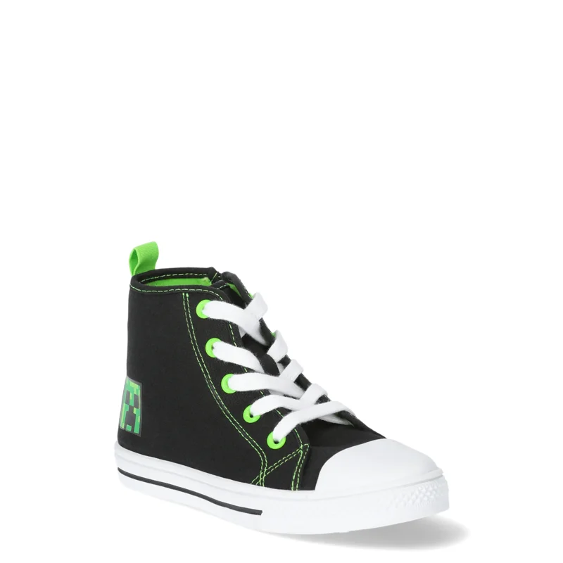 Minecraft Little & Big Boys High Top Sneakers