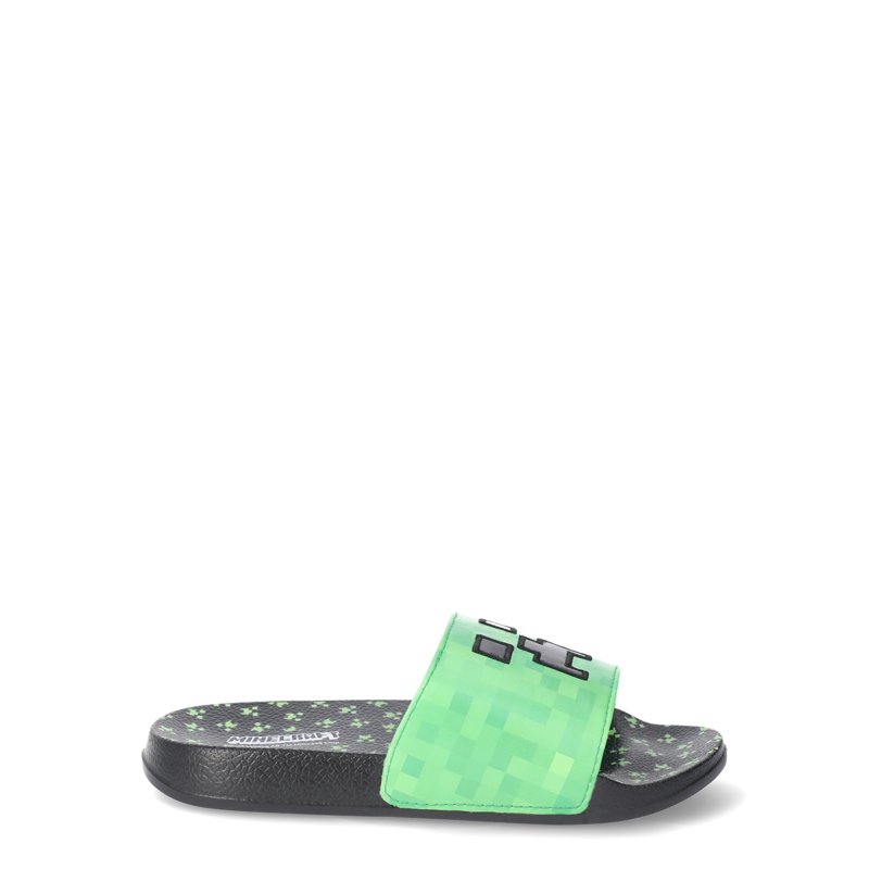 Minecraft Little & Big Boys Slide Sandals