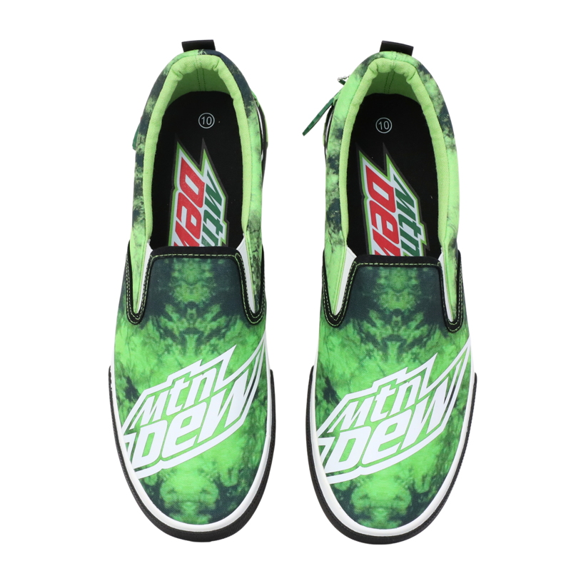 Mountain Dew Men's Slip On Sneakers