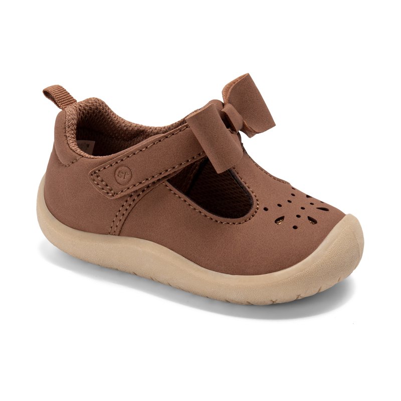 Munchkin by Stride Rite Baby Girl Peyson Bow T-Strap Dress Shoe