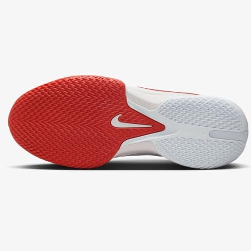 Nike G.T. Cut Academy Men's Basketball Shoes FB2599-101 Summit White/Picante RED/Football Grey/Metallic Silver Size 11.5