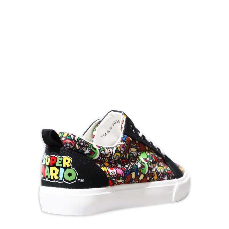 Nintendo Super Mario Bros Little & Big Boys Lace Up Low Top Shoes